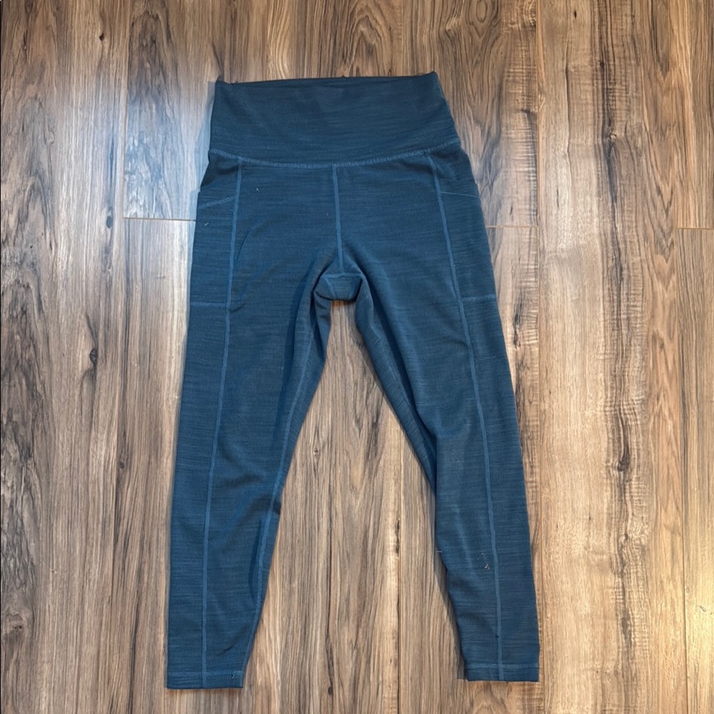 Women's High-Waisted Gray Leggings